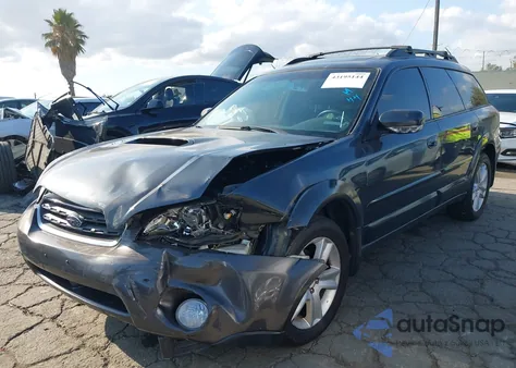 2007 Subaru Outback 2.5Xt Limited из США, поврежденный, VIN 4S4BP63C776330489